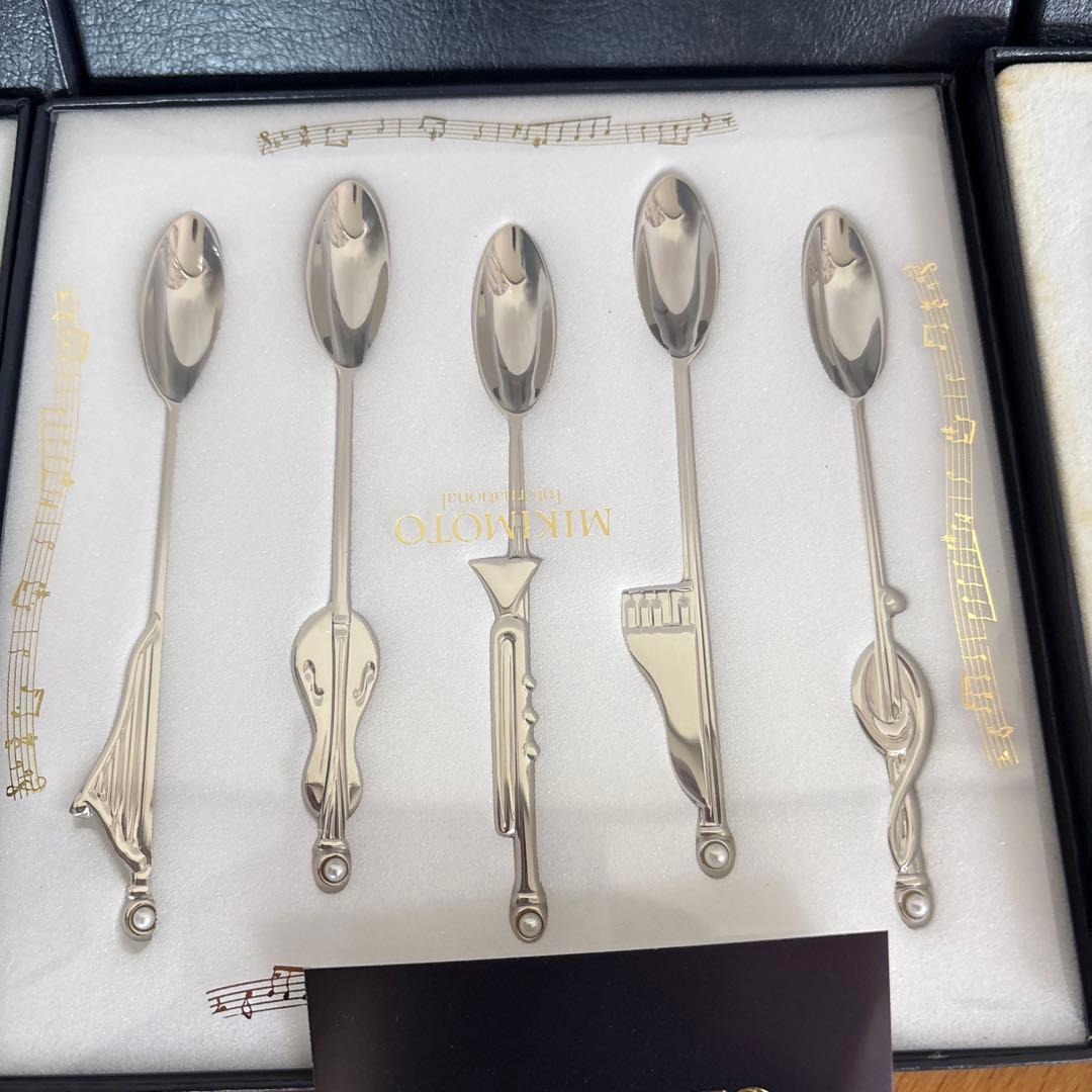新品MIKIMOTO 音楽モチーフ カトラリーセット 13点