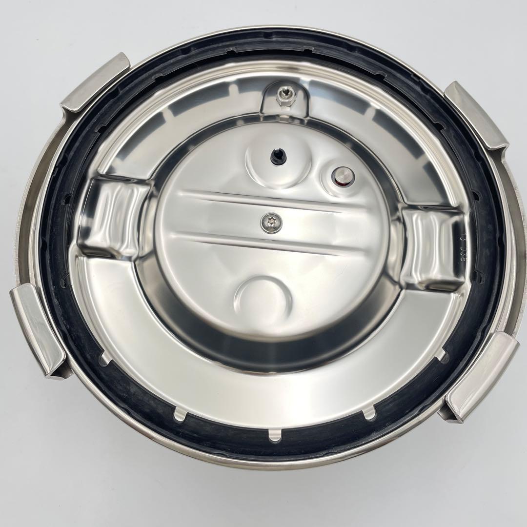 極美品　T-fal 圧力鍋 クリプソ　6L 中カゴ付き