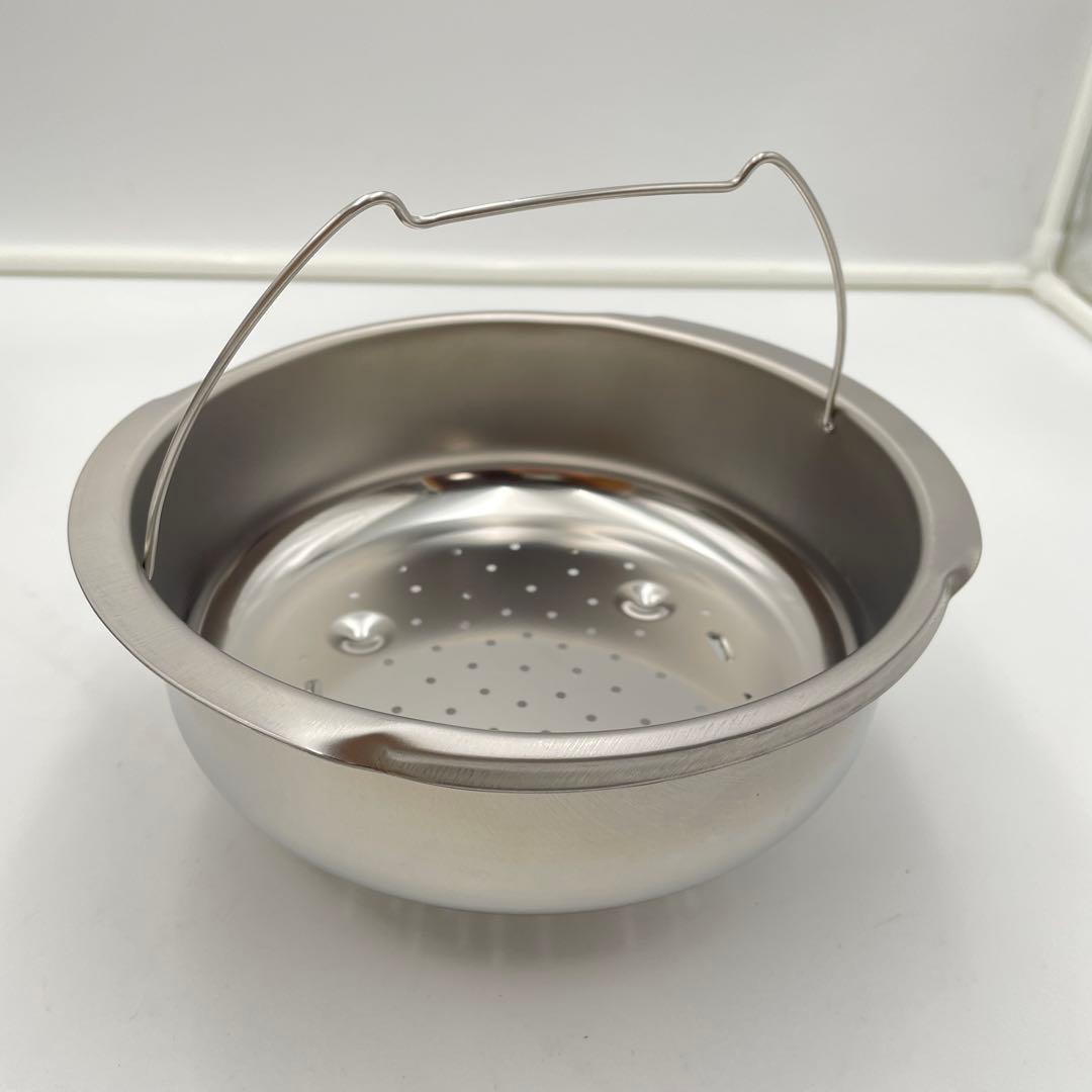 極美品　T-fal 圧力鍋 クリプソ　6L 中カゴ付き