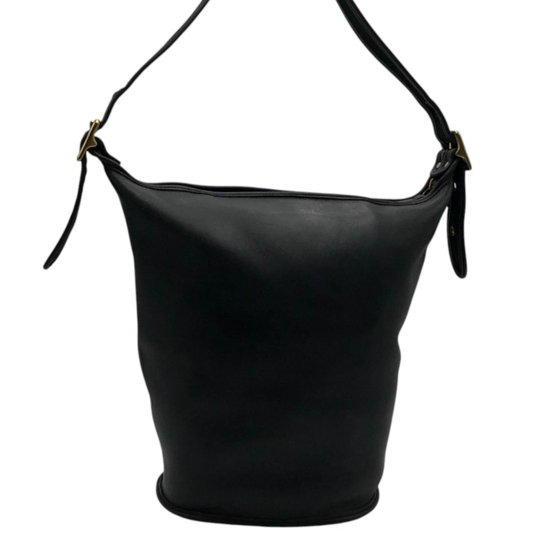 【美品】オールドコーチ　OLD COACH　ダッフルバッグ　バケツ型　ブラック