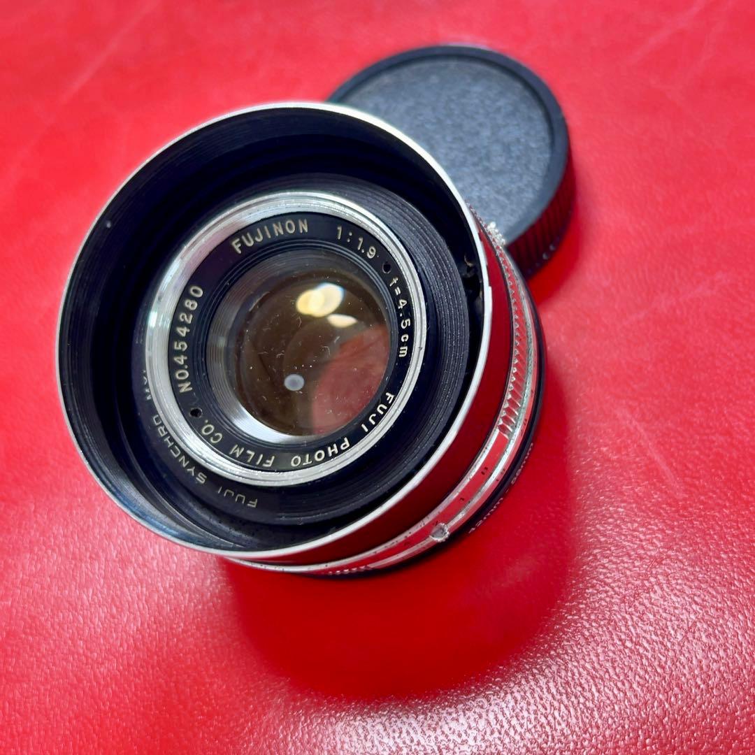 @フジ　FUJINON 45mm f1.9 銘レンズ　和製ズミクロン⁉️