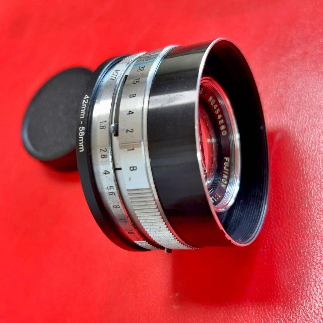 @フジ　FUJINON 45mm f1.9 銘レンズ　和製ズミクロン⁉️