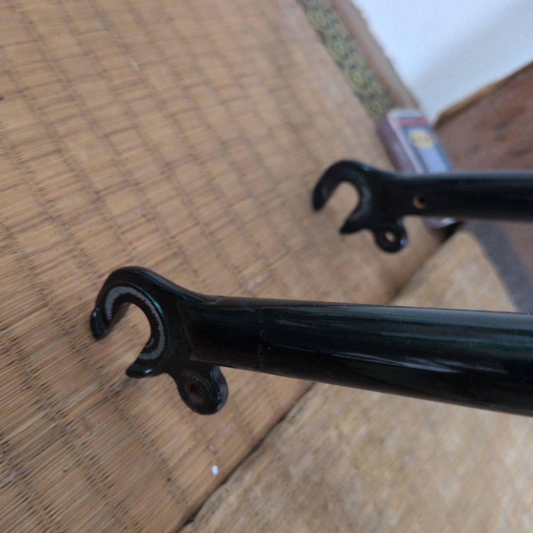 クロモリフレーム　バテッド　シートポスト　カンチブレーキ　ディレイラー付属