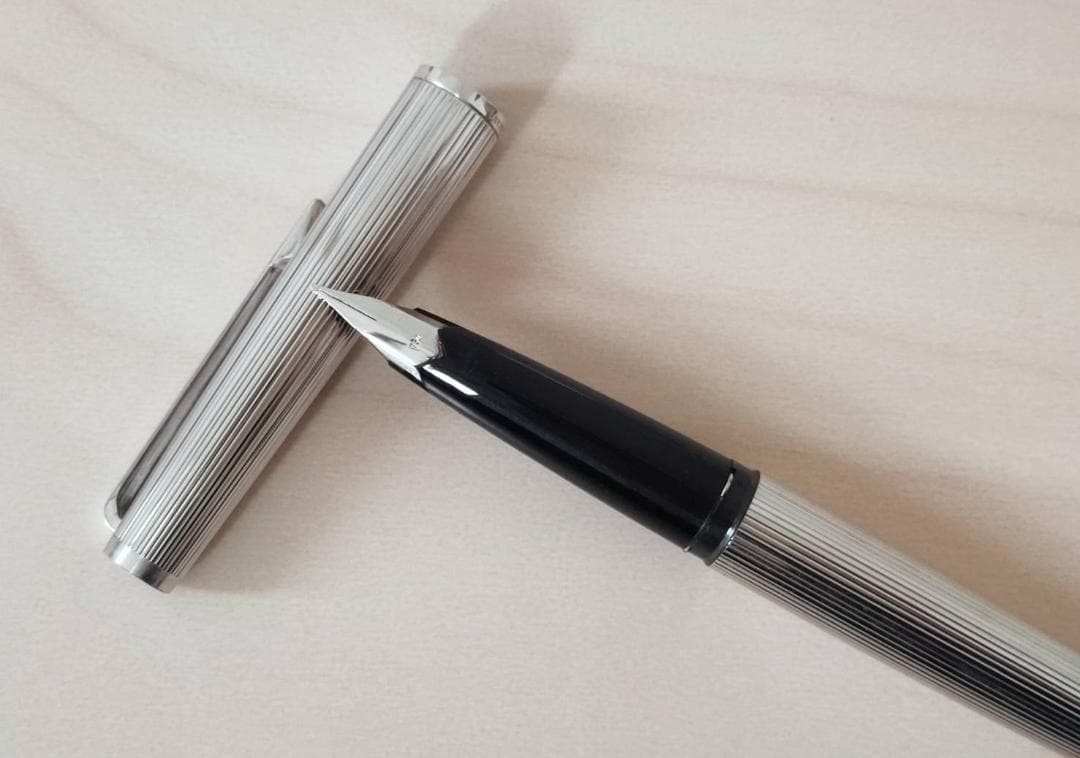 モンブラン 925シルバー 1266 万年筆 1866 ボールペンセット 18K