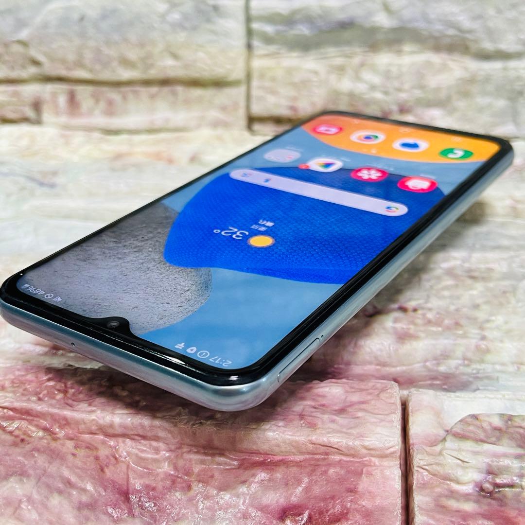 SIMフリー Galaxy M23 5G 128GB ライトブルー 電池良好