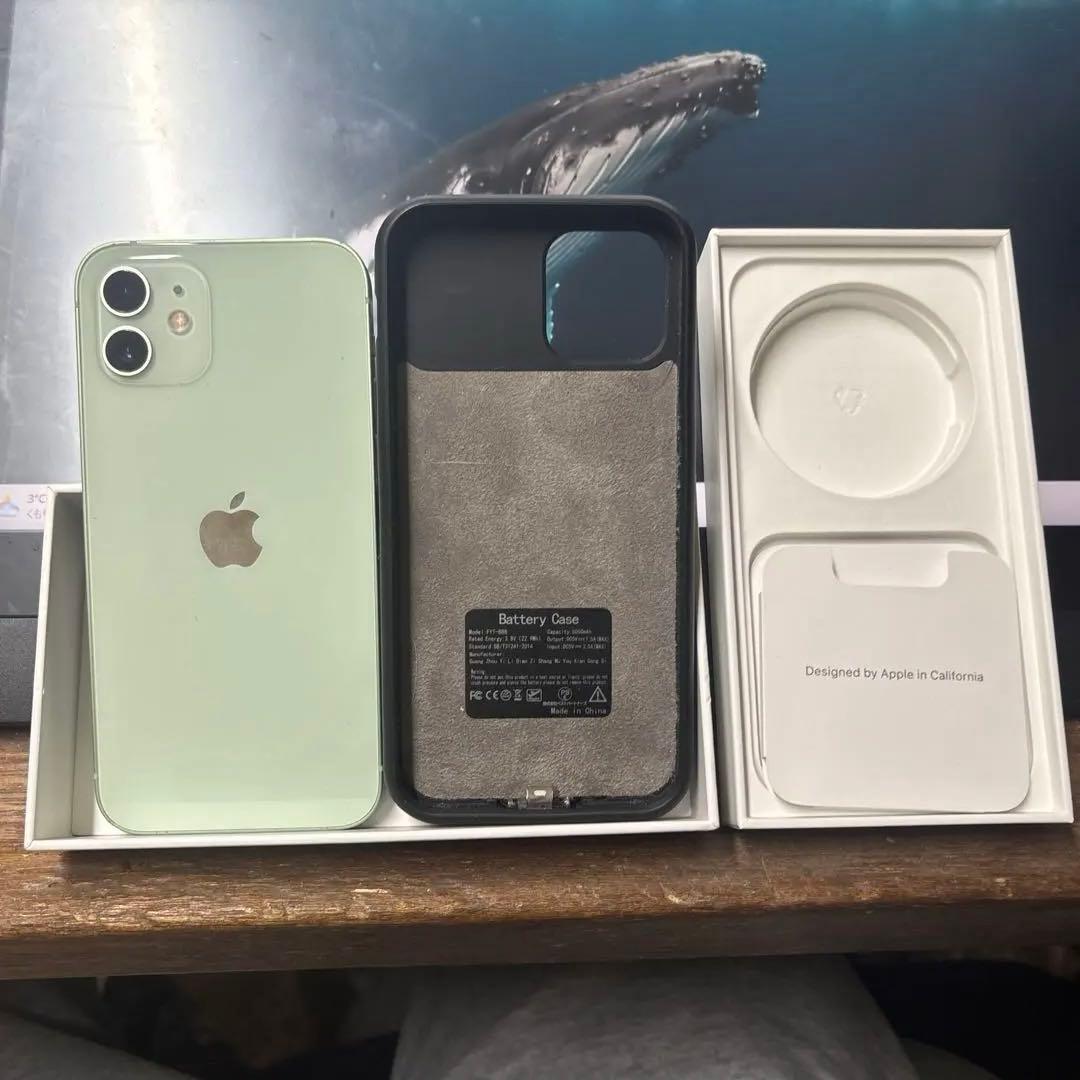 Apple iPhone 12 256g ミントグリーン 本体