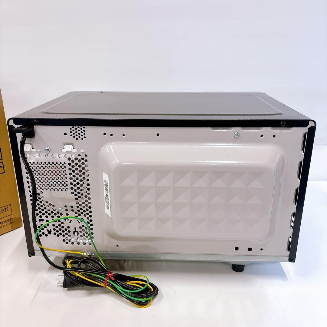 2023年製 説明書付きHaierハイアール 簡単シンプル電子レンジ フラット