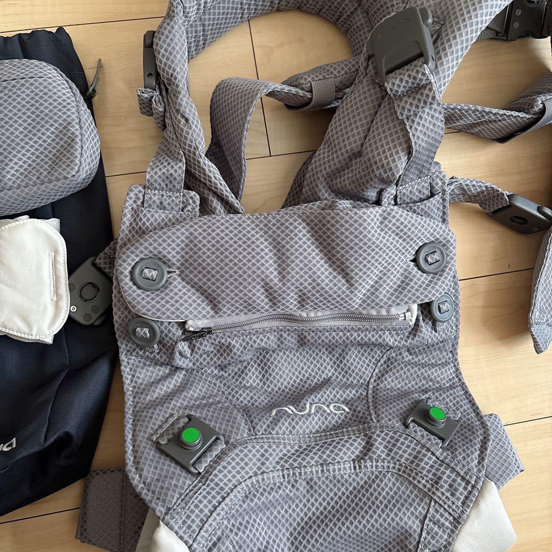 ヌナ　nuna 抱っこ紐　CUDL clik フォグ