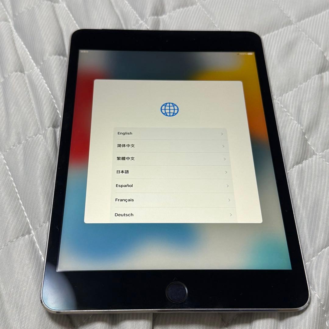 iPad mini4 SIMフリー 64GB スペースグレイ