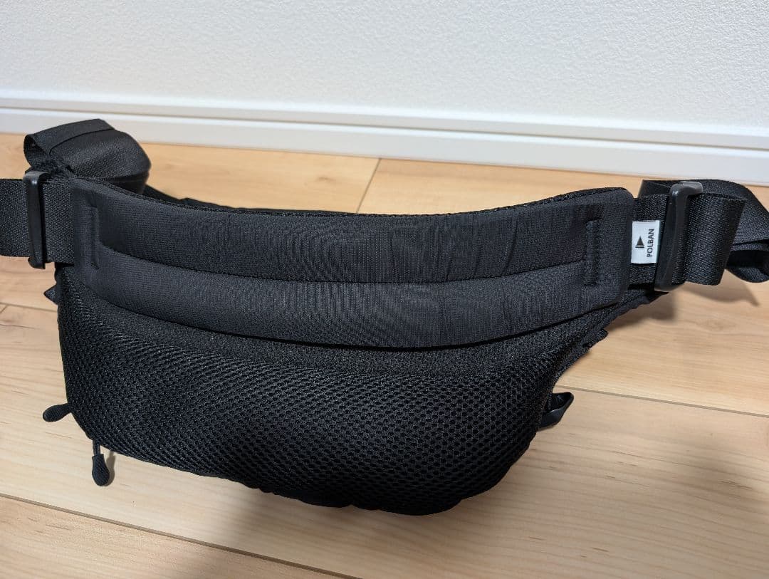 POLBAN MORE ポルバンモア ヒップシート / リップストップブラック