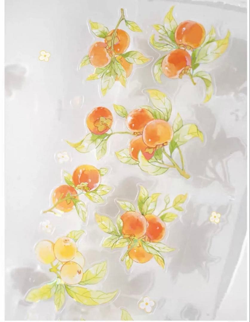 PET 果子多多 ダイカット 5cm×5m 海外マステ　果物　フルーツ