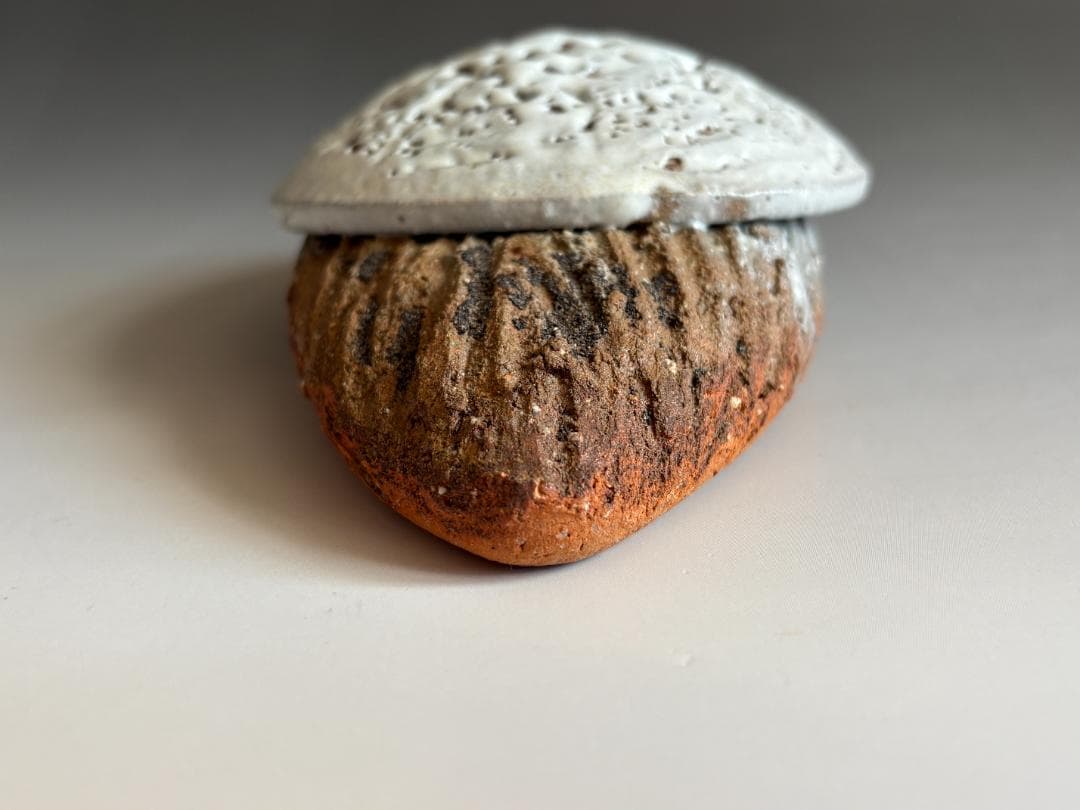 渋谷泥詩　萩焼　掛花入　茶道具