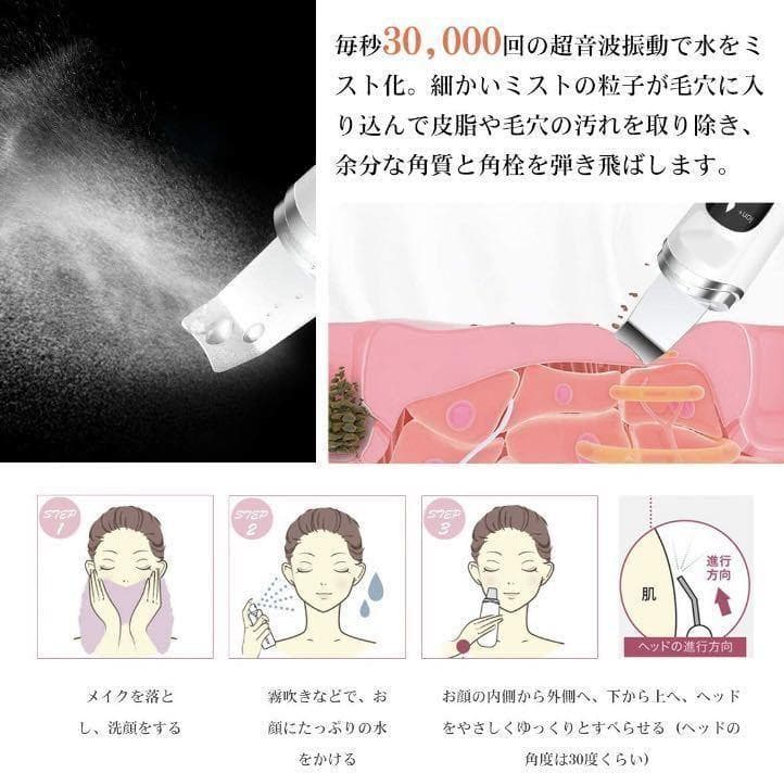 ❤エステサロンで大人気の4大美肌ケアを簡単手軽にご自宅で♪❤美顔器