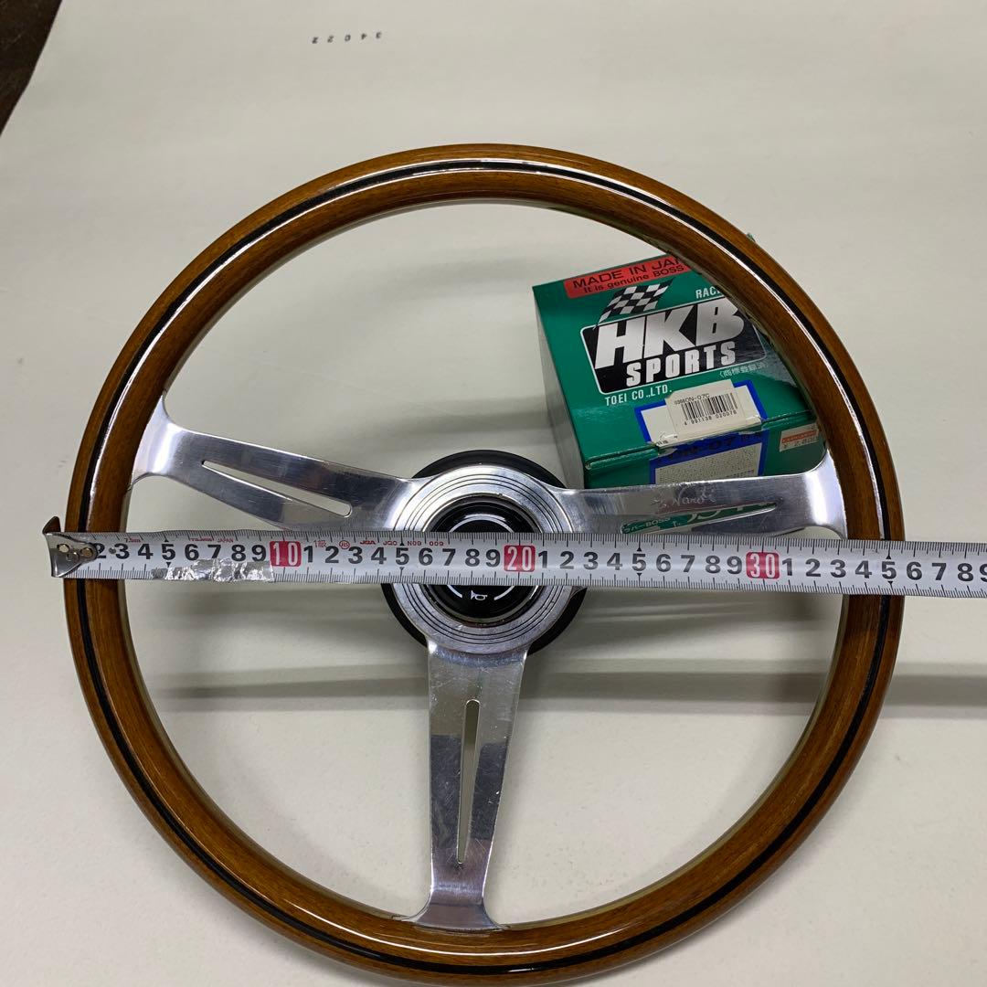 ウッドステアリング2点セット