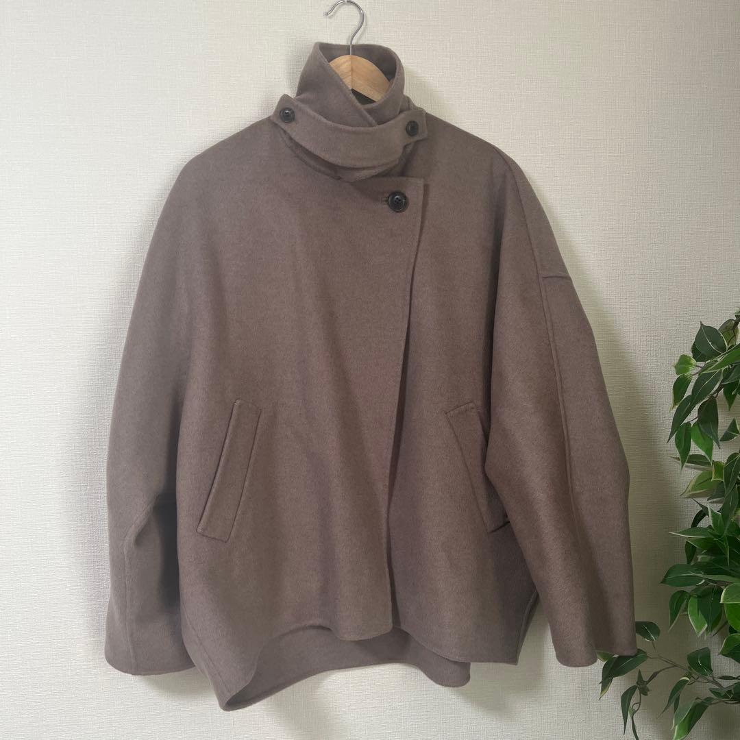 本日限定値下【noble】super160s リバードルマンショートコート　38