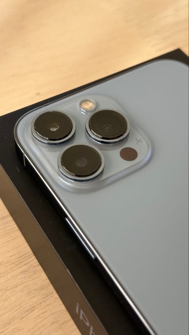 iPhone13promax256 本体 シエラブルー SIMフリー