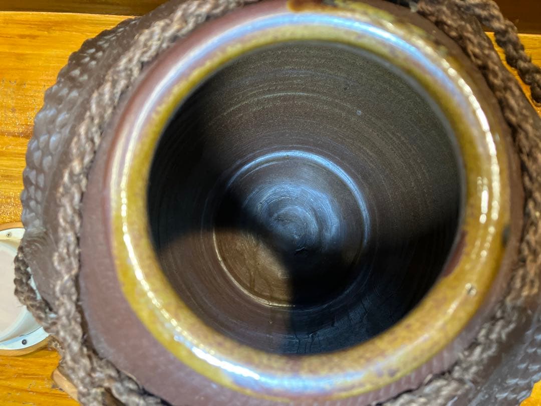 古酒「龍」43° 陶器製の酒壺　大 サイズ 幅24cmφ 高さ35cm