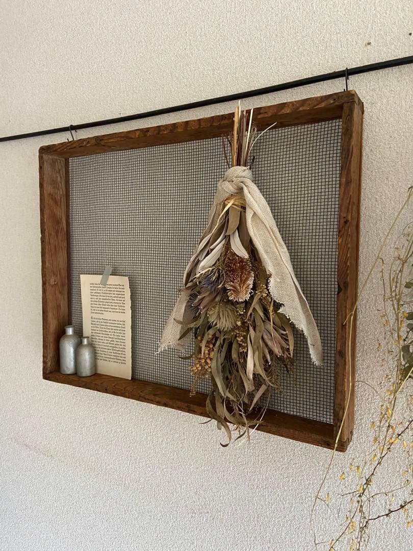 木枠網　古道具　①