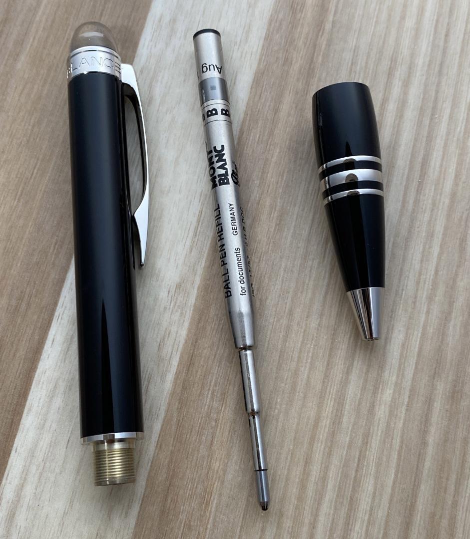 モンブラン スターウォーカー ブラック レジン・プラチナ ボールペン ボールペン