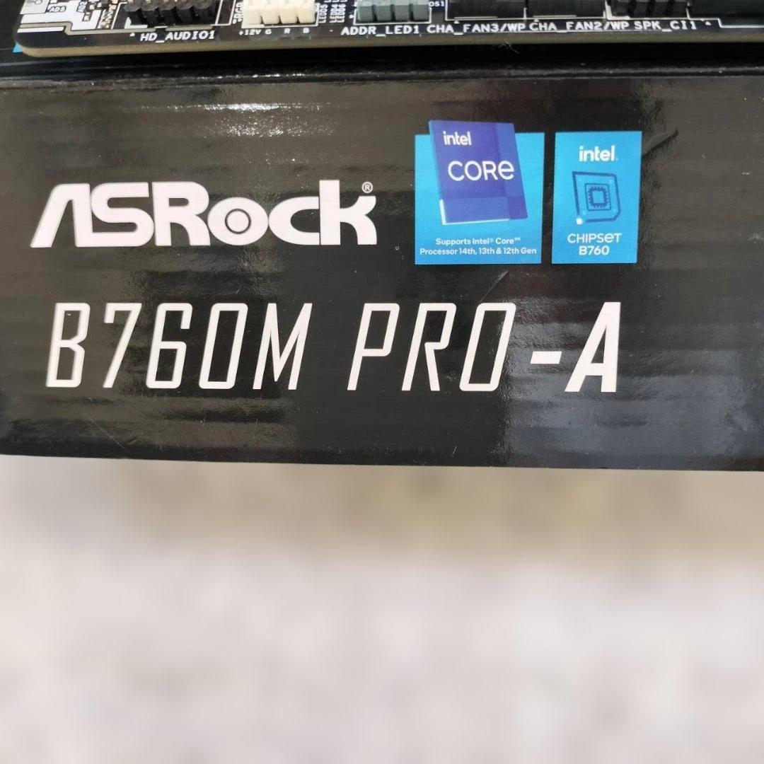 ASRock B760M PRO-A マザーボード　ほぼ未使用