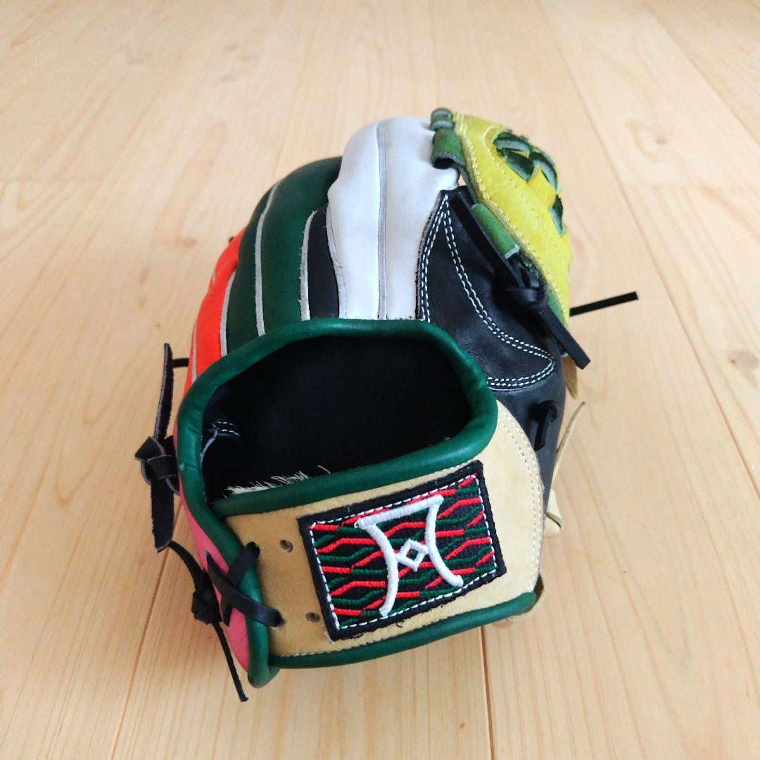硬式・軟式兼用　野球グローブ(ナイジェリア産)