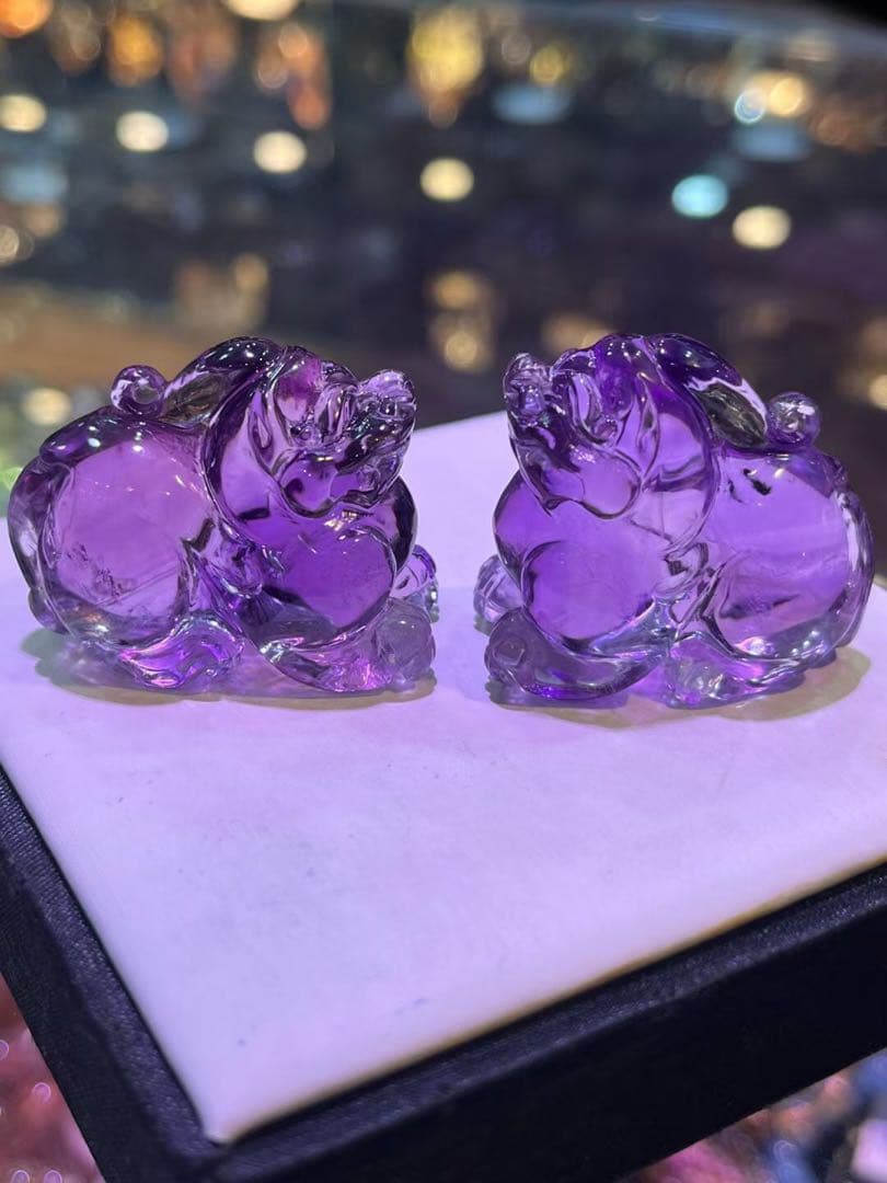 ⭐︎【天然】アメジスト 置物