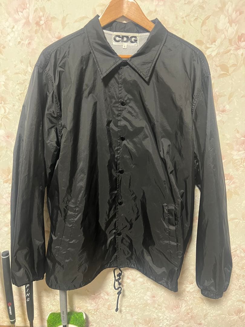 CDG COMME des GARÇONS コーチジャケット 【L】黒