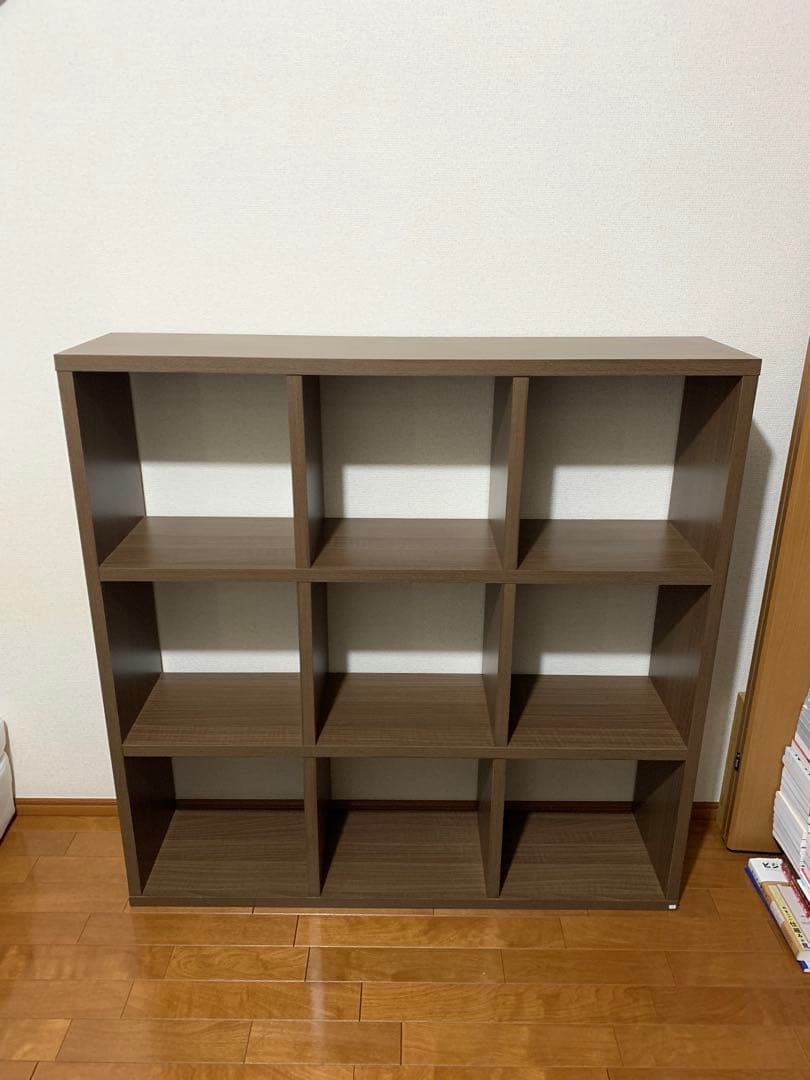 正方形レコードラック・本棚