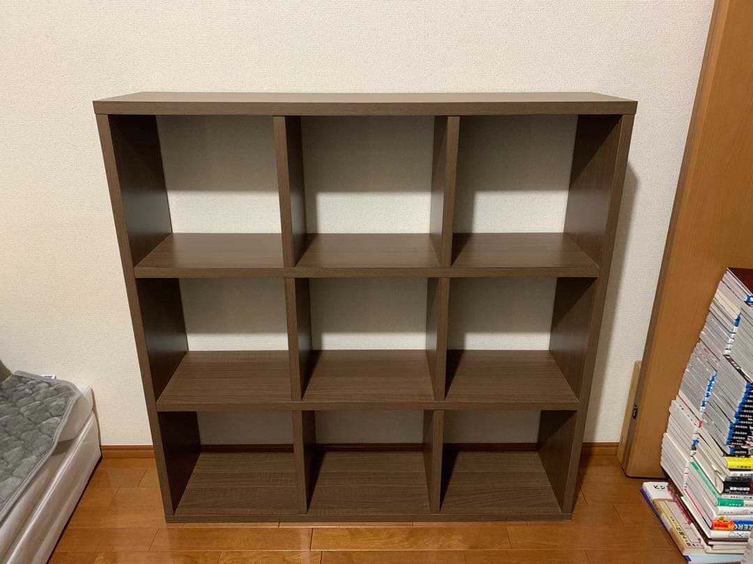 正方形レコードラック・本棚