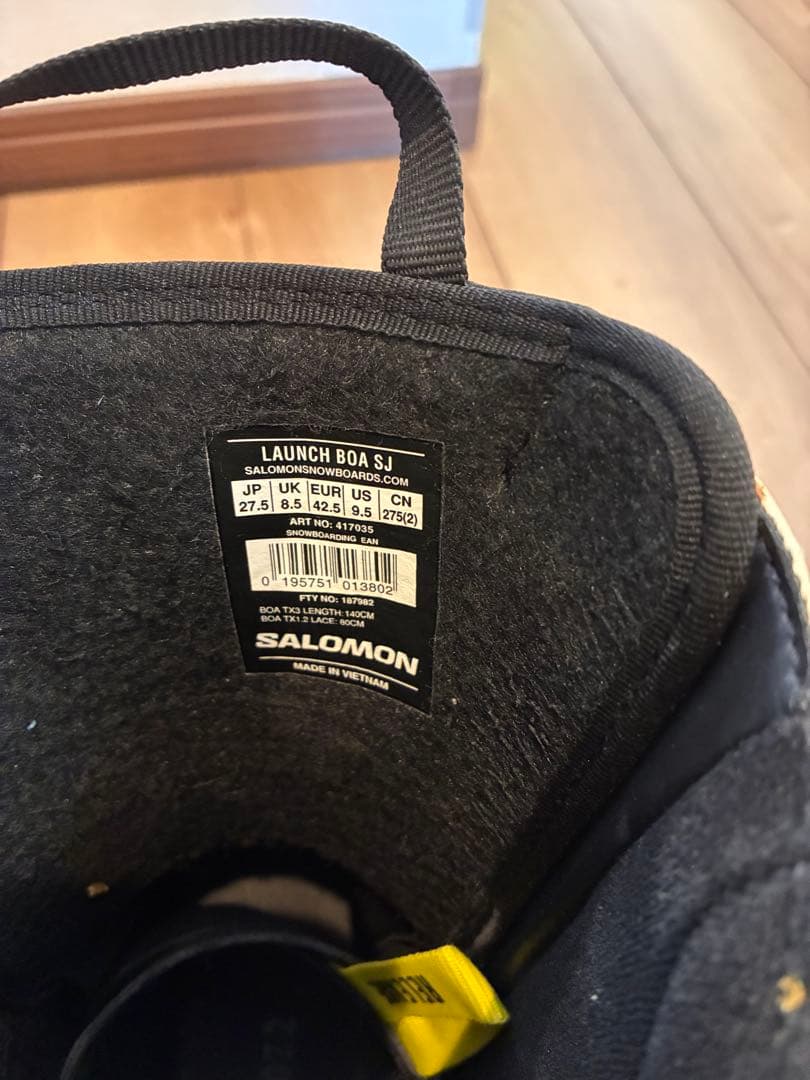 スノーボード 22-23 salomon launch boa 27.5cm