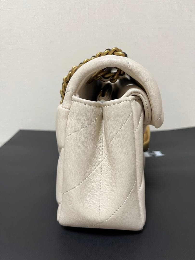 【極美品】★coach★タビーショルダーバッグ26 キルティング　CP-150