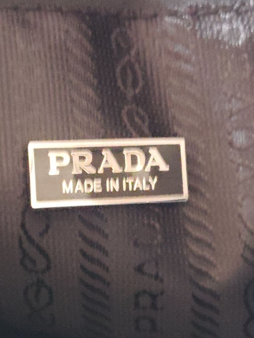 しげちぃー　新品PRADAプラダノベルティショルダーバッグナイロンブラック