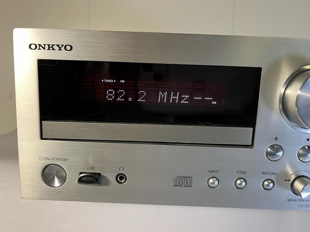 ONKYO オンキョー CR-555 CDレシバーアンプ/本体のみ中古品⑤