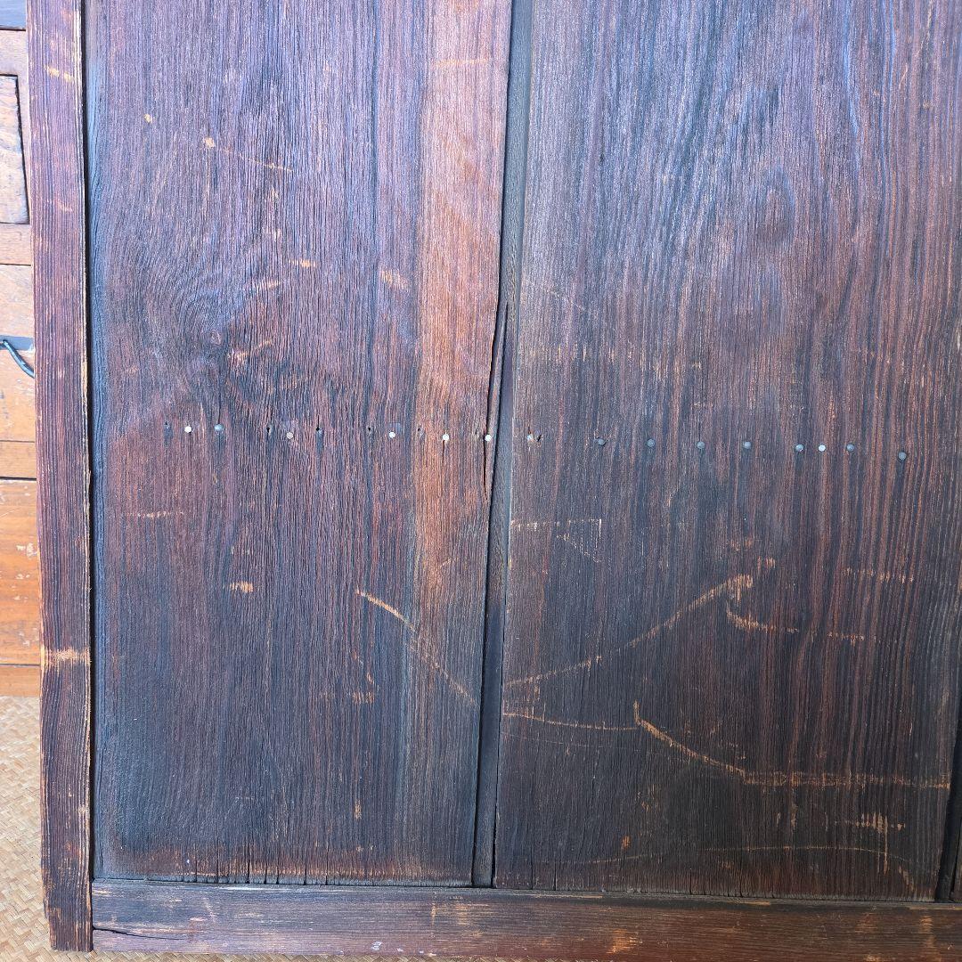 格子　衝立　パーテーション　古家具　間仕切り　什器　古民家　木製