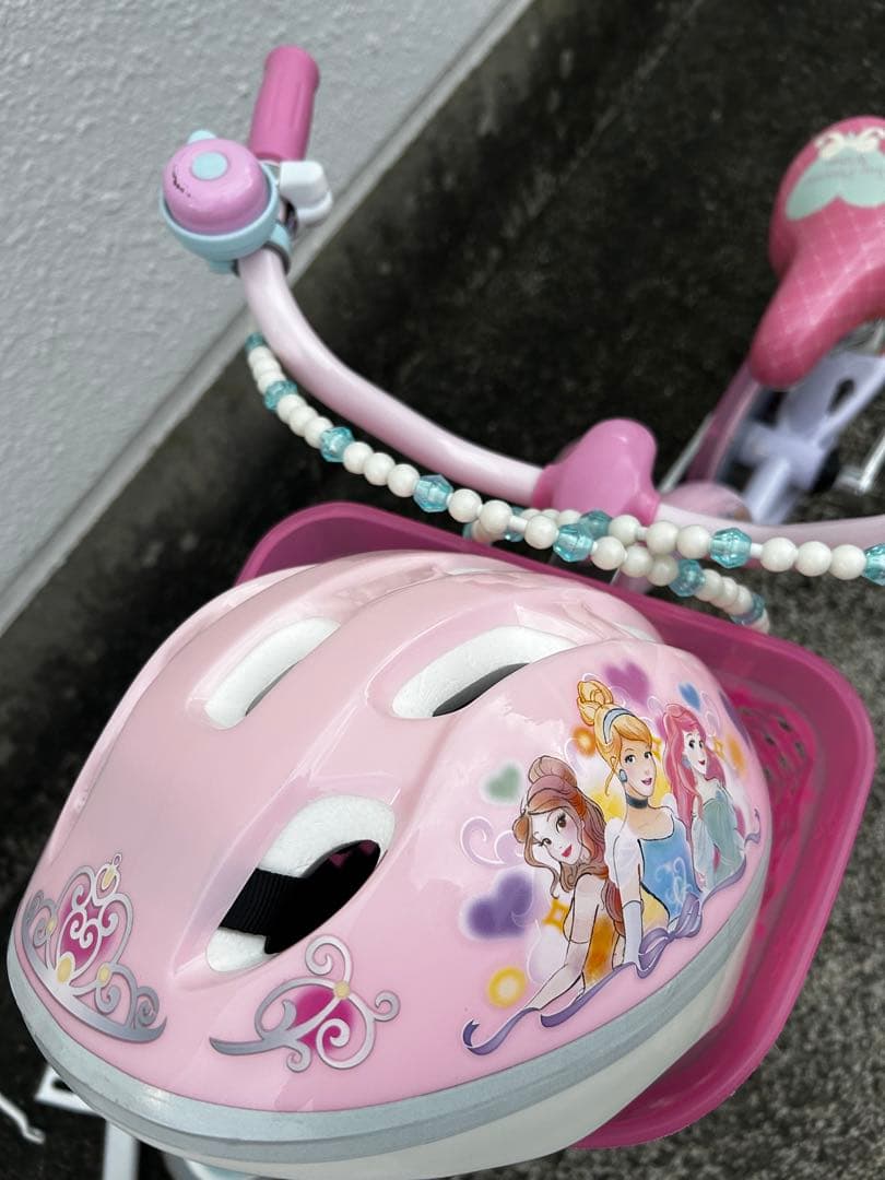 幼児用自転車 16インチ ゆめカワ　ディズニープリンセス　香川