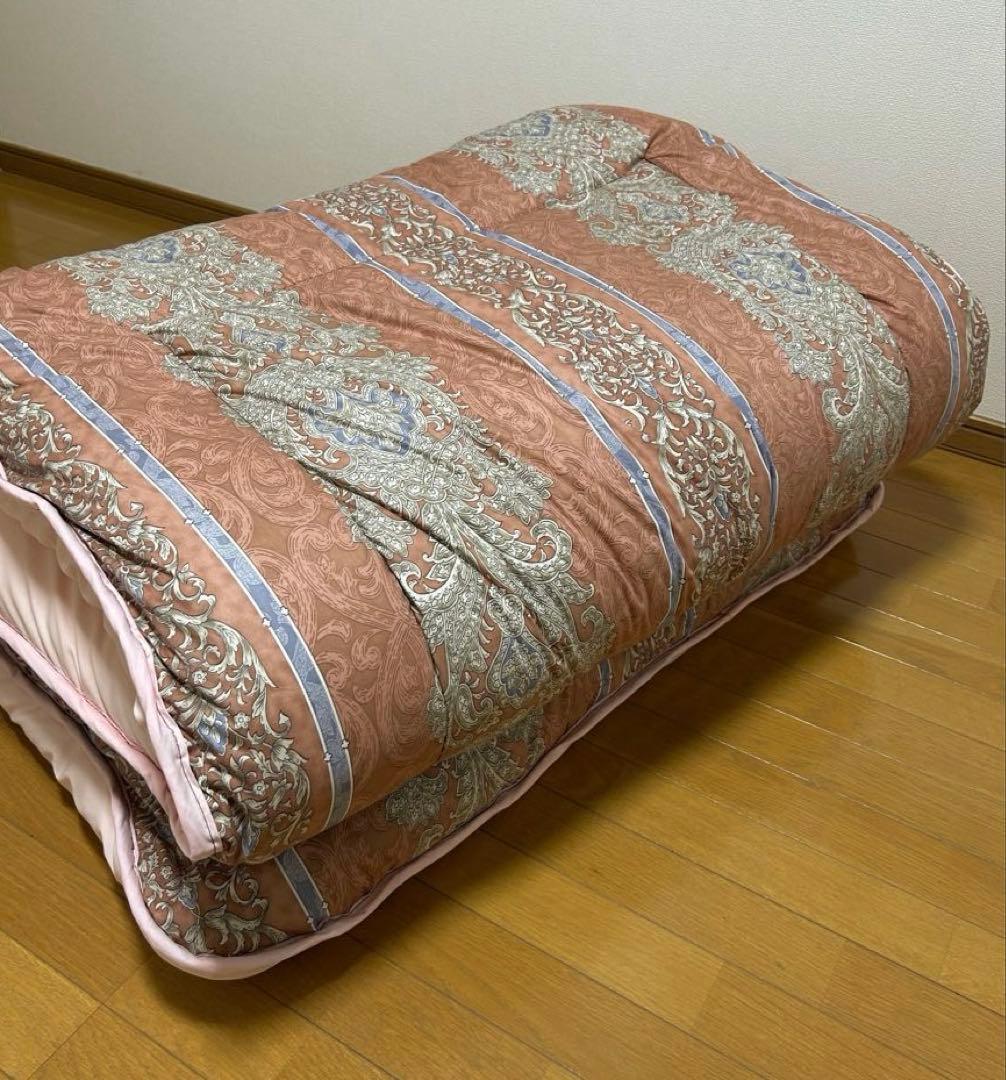 しぃ　　シングル水色柄&カバー