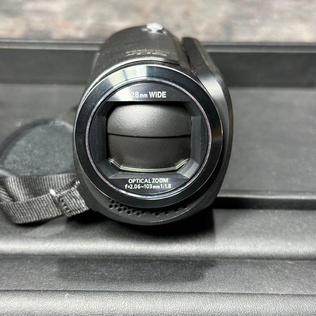 【美品】Panasonic HC-V495M ビデオカメラ 本体 64GB