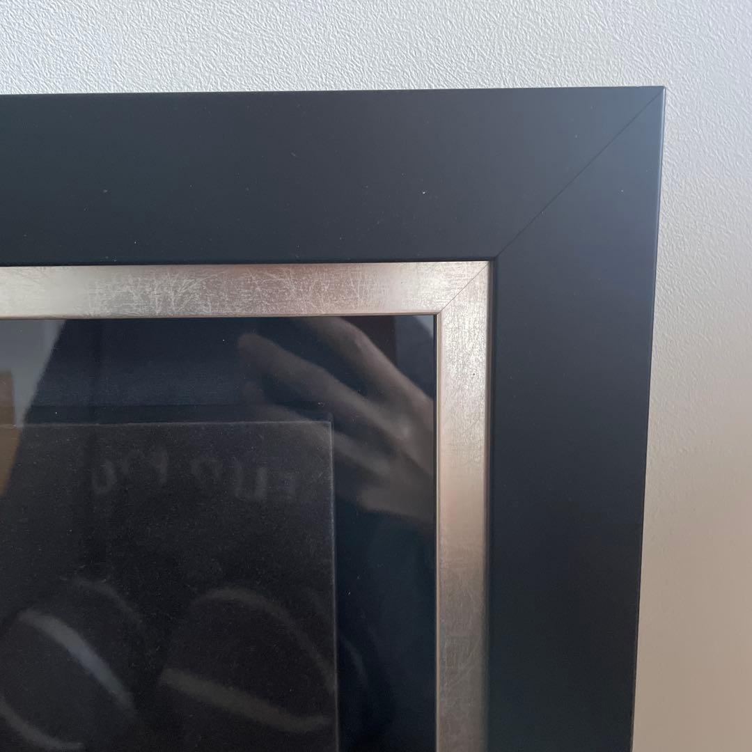 金澤隆 日本画 夜の帳 フクロウ インテリア 額縁 絵画