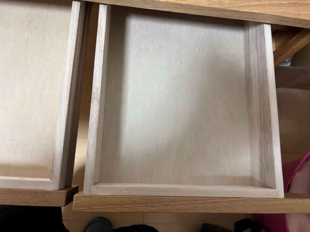 無印良品　木製デスク オーク材