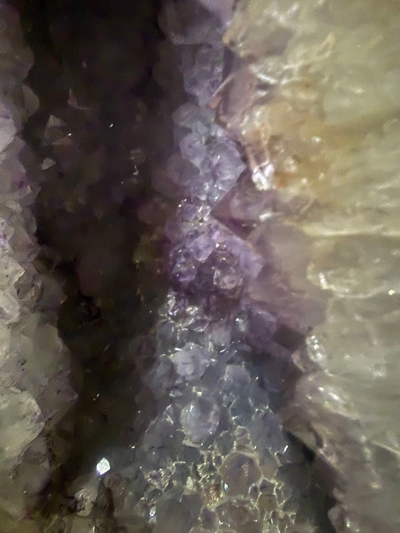 アメジストドーム【引取り限定】水晶玉付き