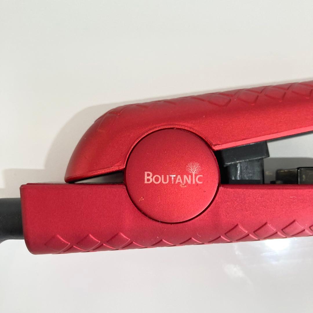 ★BOUTANIC ボタニック　ヘアアイロン （赤、レッド）★