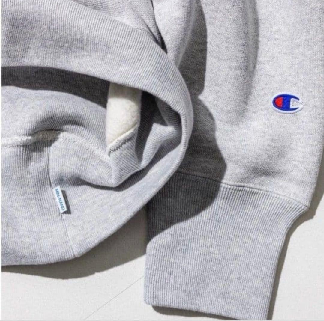 Champion x BEAMS by MIN-NANO カレッジ スウェット