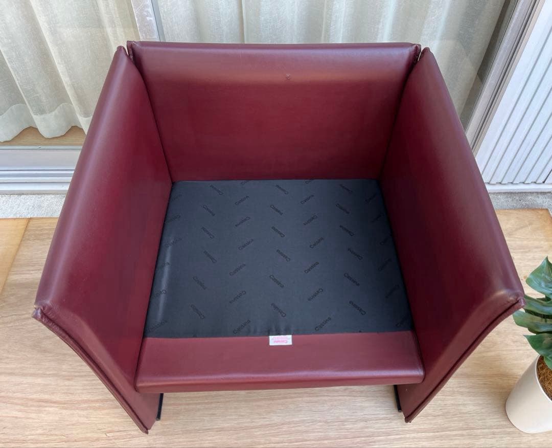 Cassina マリオベリーニ　ティルブリーソファ① 本革68.2万　モダン