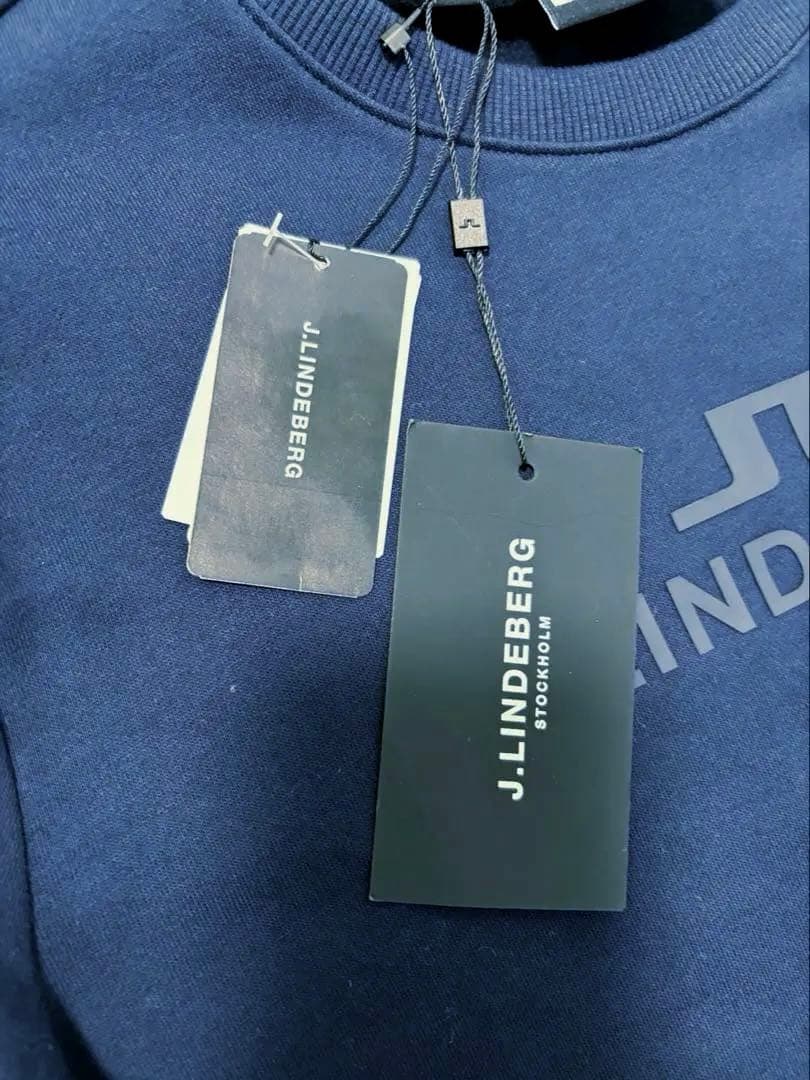 ★新品★ リンドバーグ 裏起毛トレーナー ゴルフ ラバーロゴ 定価25300円
