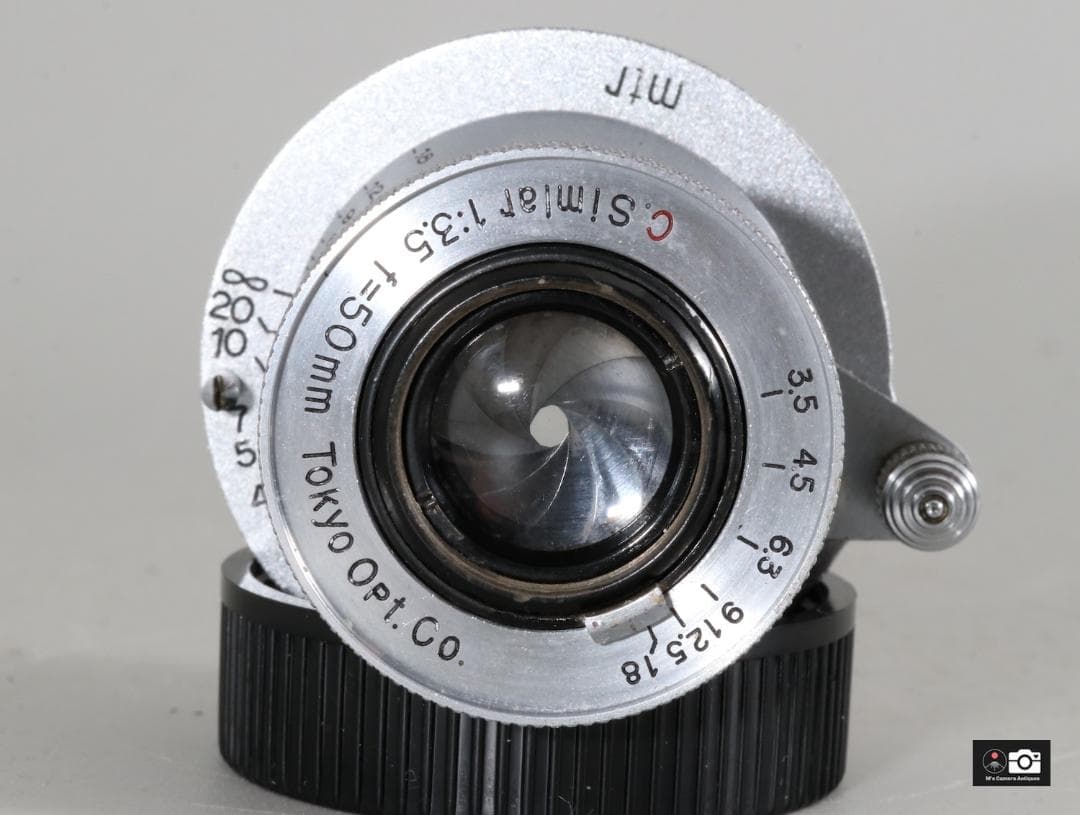 希少Tokyo Opt C Simlar 5cm F/3.5 Ｌ３９レンズ整備済