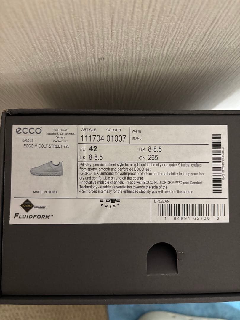 ecco ゴルフシューズストリート７２０
