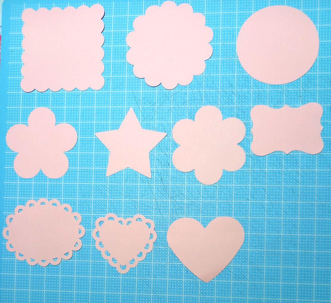 お買い得　クラフトパンチ　アルバム制作　入園入学　色紙　寄せ書き　保育介護