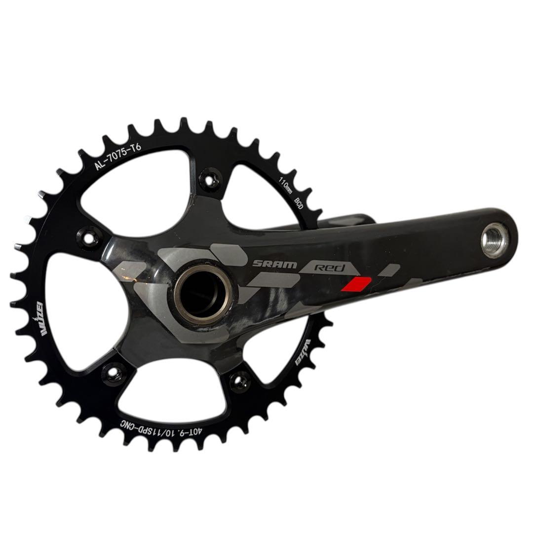 SRAM RED 10s コンポセット フロントシングル仕様 170mm