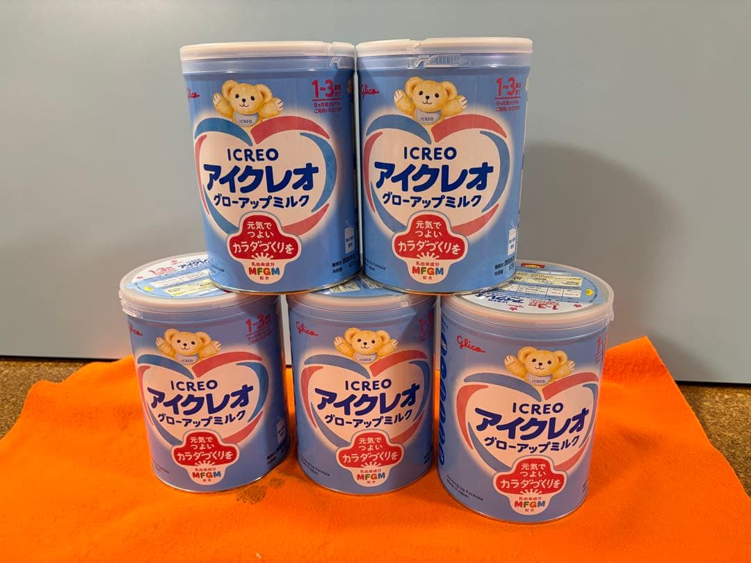 Glico アイクレオ グローアップミルク 24缶セット