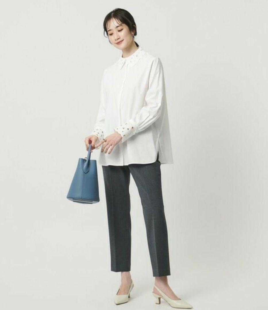 UNITED ARROWS　エンブロイダリーシャツ